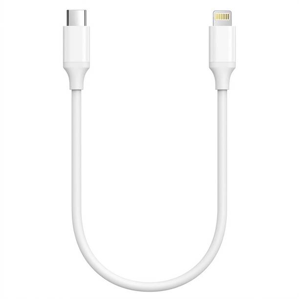 GOVAYU Lightning Cable 6 A 0.35 m USB Type C Cable to Lighting 3.1 A