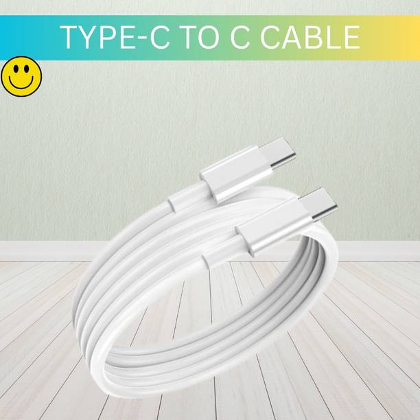 SACRO Lightning Cable 1 m Type C To Type C Charging Cable Compatible With Type C Mobile & Other DiviceY465