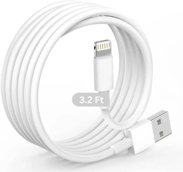 MAK Lightning Cable 3 A 1.2 m USB to Lightning Cable, Charging High Speed Data Sync USB Cable
