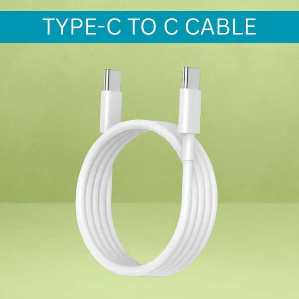 SACRO Lightning Cable 1 m Type C To (Type C Charging Cable) Compatible With Type C Mobile Other DiviceX238