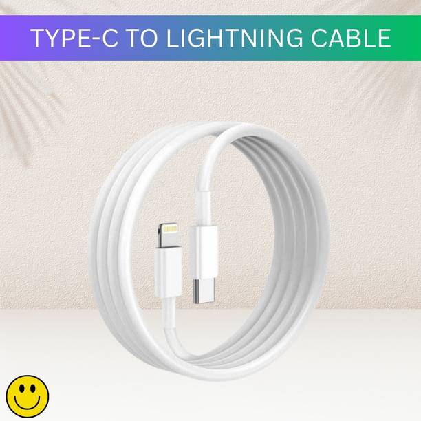 SACRO Lightning Cable 1 m USB C to Lightning Cable Mobile Charger Cable for iPhone Series 14/13/12/11Z433