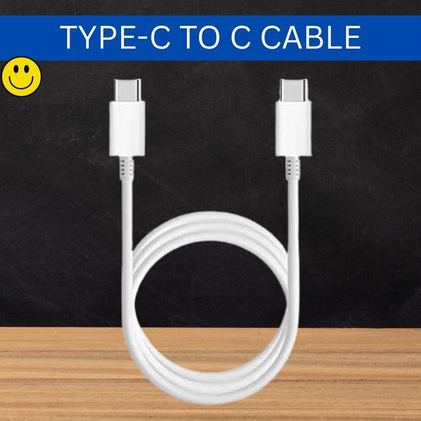 SACRO Lightning Cable 1 m Type C To Type C Charging Cable Compatible With Type C Mobile & Other DiviceY234