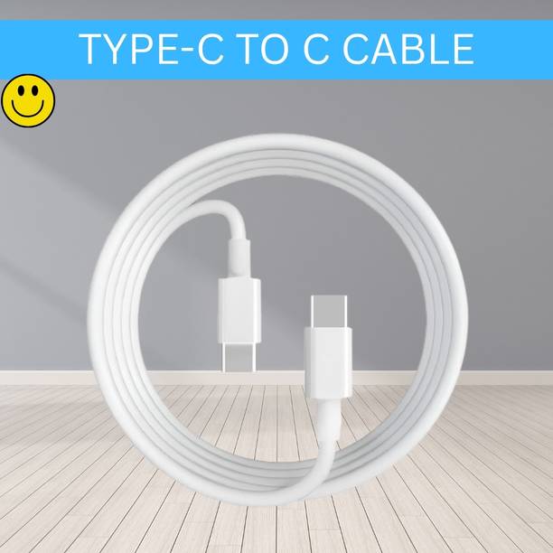 SACRO Lightning Cable 1 m Type C To Type C Charging Cable Compatible With Type C Mobile & Other DiviceT428