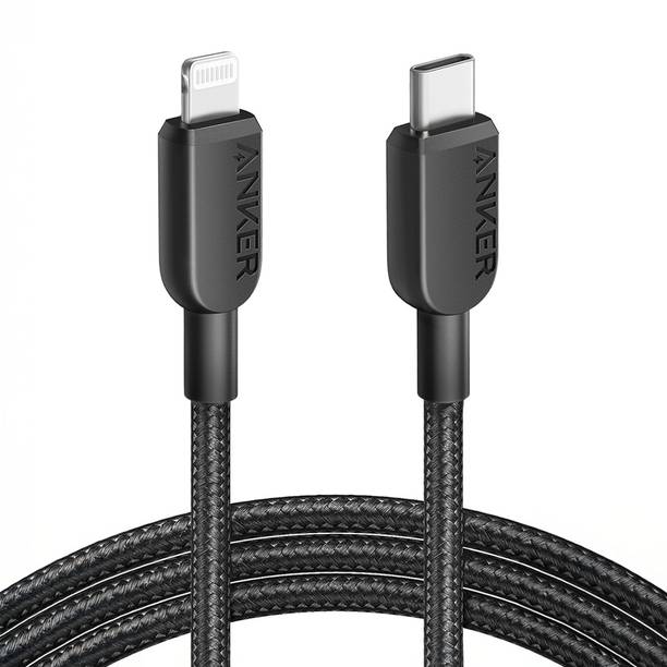 Anker Lightning Cable 1 m Mfi Certified 310 USB C to Lightning Braided Cable 3ft Fast Charging Cable
