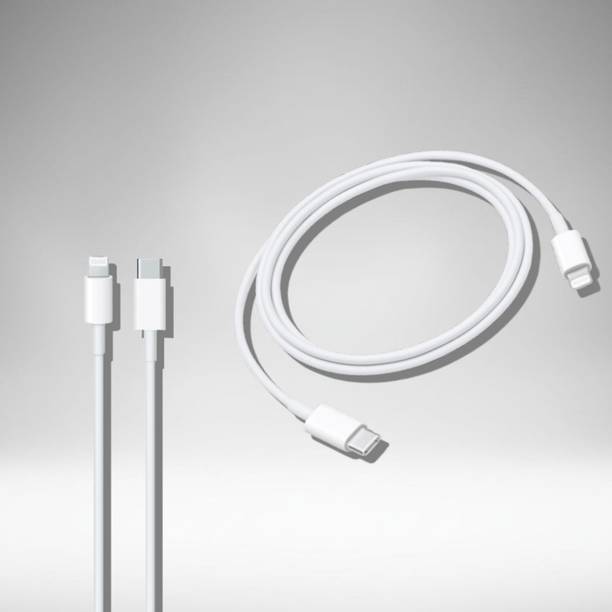 KCH Lightning Cable 5 A 1 m MD_USB Type C To Lightning Cable/WHITE011