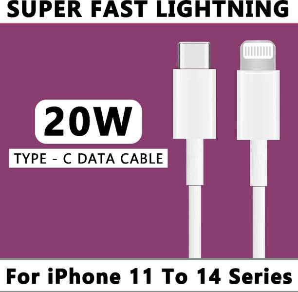 Safa Lightning Cable 3 A 1 m 20W-Super Fast Type-C To Lightning Charging Cable