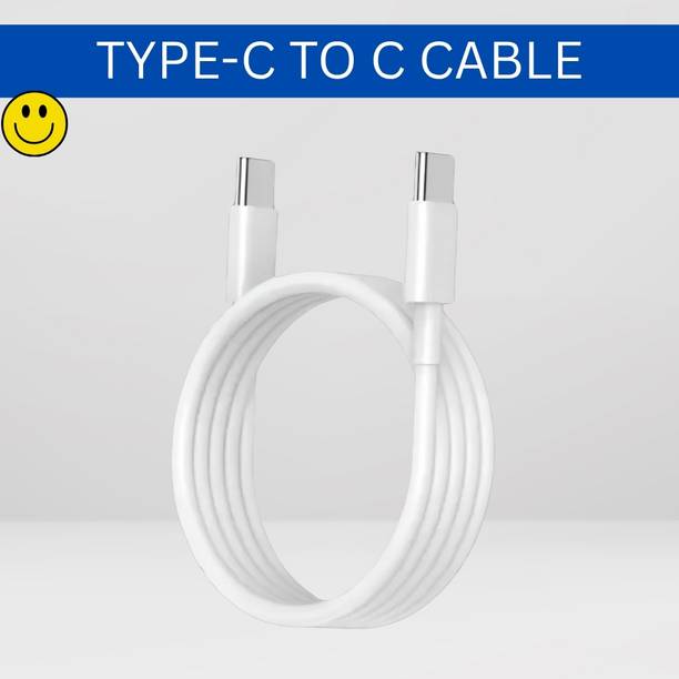 SACRO Lightning Cable 1 m Type C To Type C Charging Cable Compatible With Type C Mobile & Other DiviceT284