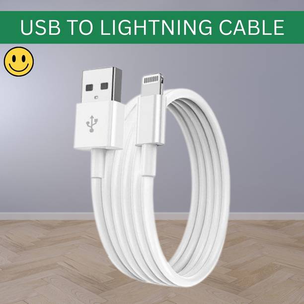 SACRO Lightning Cable 1 m USB A to Lightning Cable Fast Charger Compatible for iphone 11/12/13/14 proQ363