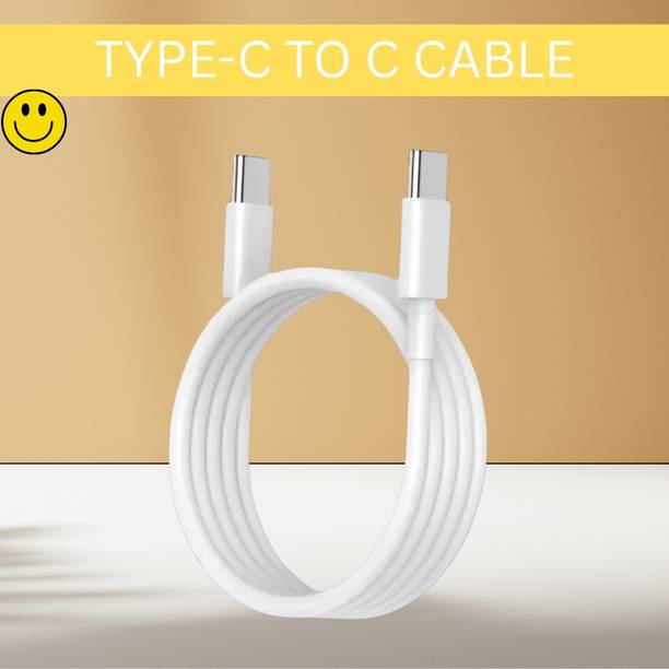 SACRO Lightning Cable 1 m Type C To Type C Charging Cable Compatible With Type C Mobile & Other DiviceR262