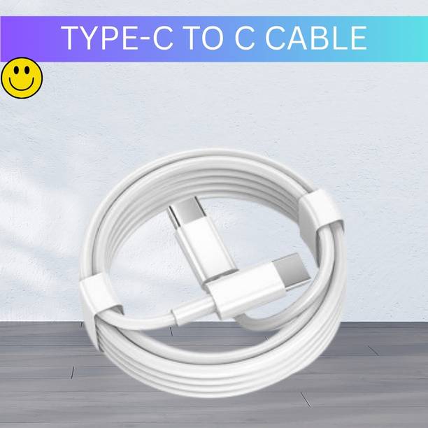 SACRO Lightning Cable 1 m Type C To Type C Charging Cable Compatible With Type C Mobile & Other DiviceT305