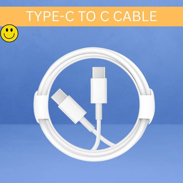SACRO Lightning Cable 1 m Type C To Type C Charging Cable Compatible With Type C Mobile & Other DiviceR322
