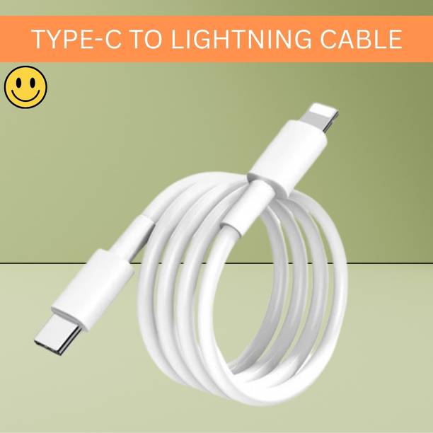 SACRO Lightning Cable 1 m USB C to Lightning Cable Mobile Charger Cable for iPhone 14/13/12/Xr/SeriesN282