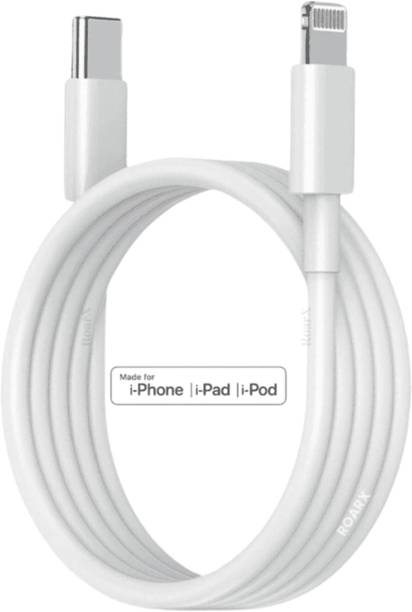 RoarX Lightning Cable 6 A 1 m USB - C to Lightning Cable MFi Certified, Fast Charging Cable