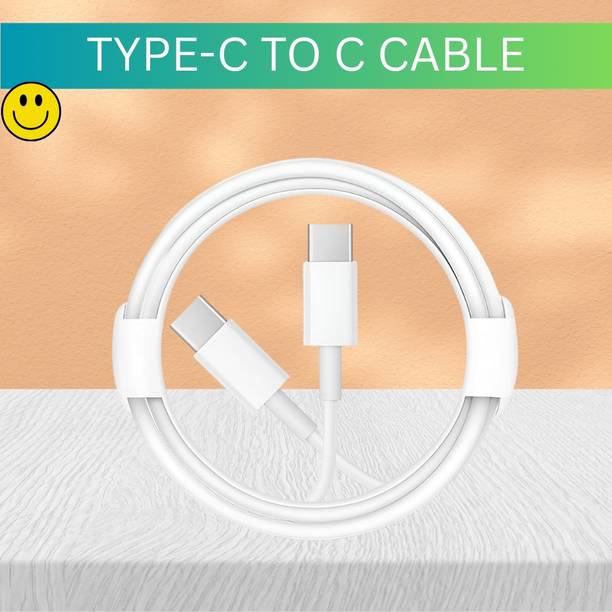 SACRO Lightning Cable 1 m Type C To Type C Charging Cable Compatible With Type C Mobile & Other DiviceR214