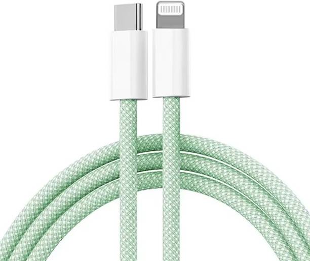 Punnkk Lightning Cable 1 m Braided USB C to Lightning-Fast Charging Data Sync. Cable