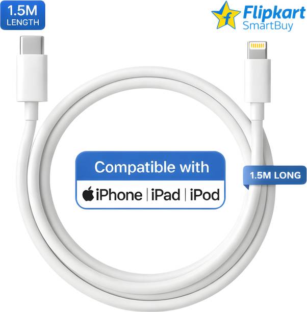 Flipkart SmartBuy Lightning Cable 1.5 m Long Type C to Lightning Cable