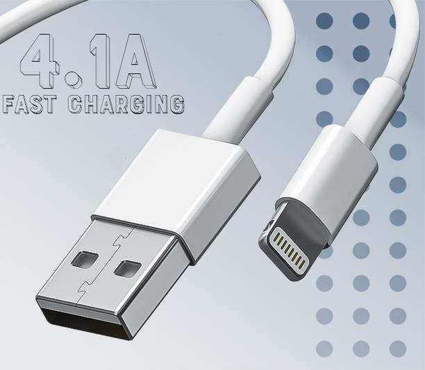 HexaGear Lightning Cable 1.5 m Fast Charging 4.1 Amp Data Sync Charging Cable