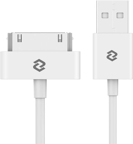 SANNO WORLD Lightning Cable 2.1 A 1 m PVC Premium Quality 30-Pin USB Cable for Apple Devices