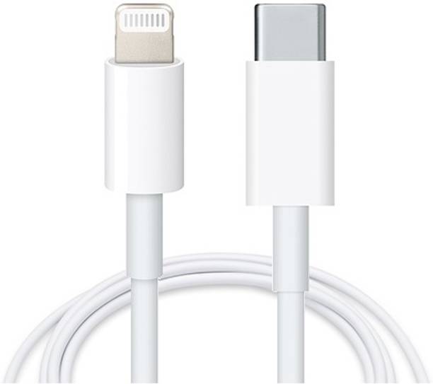 Pochanki Lightning Cable 1 m Lightning Cable 1 m USB Type C Cable 2 A 1 m 20W Fast Charging (Apple MFi Certified) Lightning to USB TYPE C (Compatible with iPhone