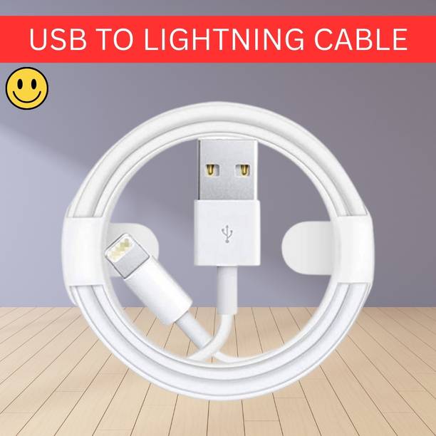 SACRO Lightning Cable 1 m USB A to Lightning Cable Fast Charger Compatible for iphone 11/12/13/14 proQ298