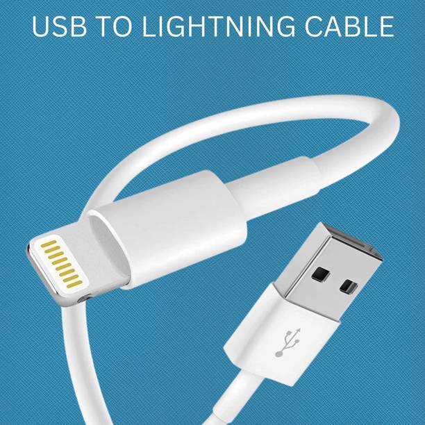 SACRO Lightning Cable 1 m USB A to Lightning Cable Fast Charger Compatible for iphone 11/12/13/14 proD337