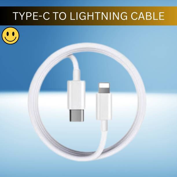SACRO Lightning Cable 1 m USB C to Lightning Cable Mobile Charger Cable for iPhone 14/13/12/Xr/SeriesV319
