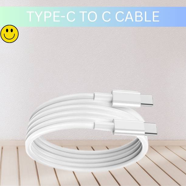 SACRO Lightning Cable 1 m Type C To Type C Charging Cable Compatible With Type C Mobile & Other DiviceT5