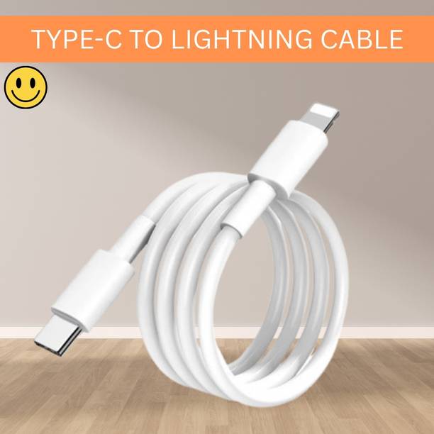 SACRO Lightning Cable 1 m USB C to Lightning Cable Mobile Charger Cable for iPhone 14/13/12/Xr/SeriesN492