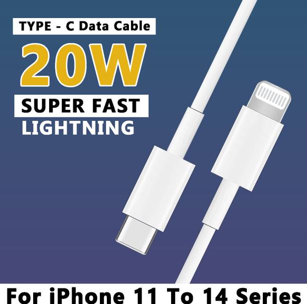 Safa Lightning Cable 3 A 1 m 20W -Super Fast Type-C To Lightning Charging Cable