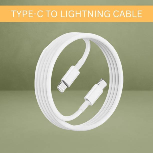 SACRO Lightning Cable 1 m USB C to (Lightning Cable) Mobile Charger Cable for iPhone14/13/12/11 SeriesD240