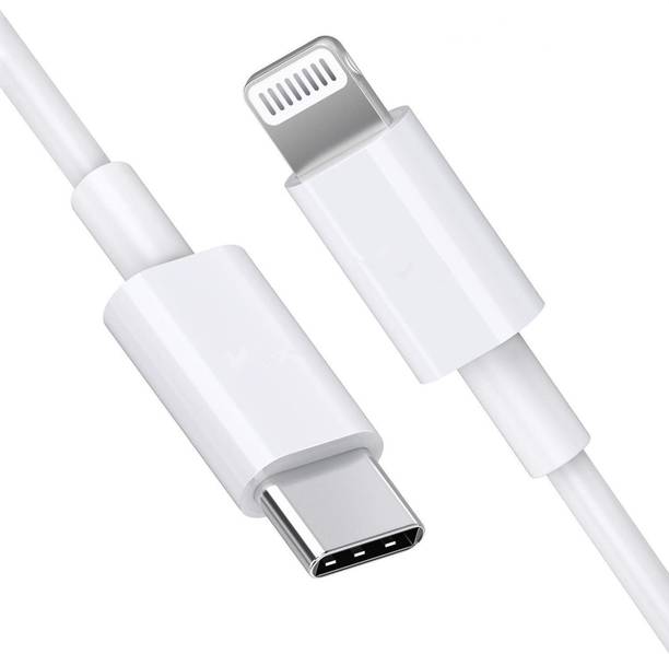 SANNO WORLD Lightning Cable 1.01 m Type C to . Lightning Charging & Data Sync Cable