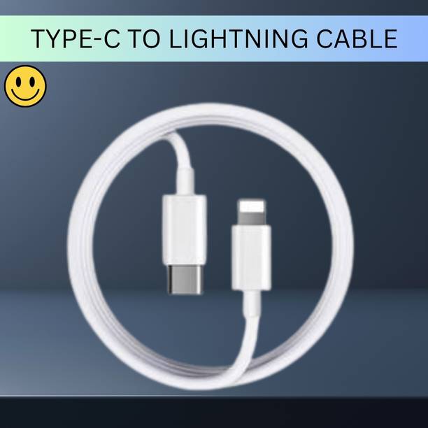 SACRO Lightning Cable 1 m USB C to Lightning Cable Mobile Charger Cable for iPhone 14/13/12/Xr/SeriesN33