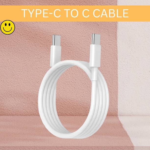 SACRO Lightning Cable 1 m Type C To Type C Charging Cable Compatible With Type C Mobile & Other DiviceR43