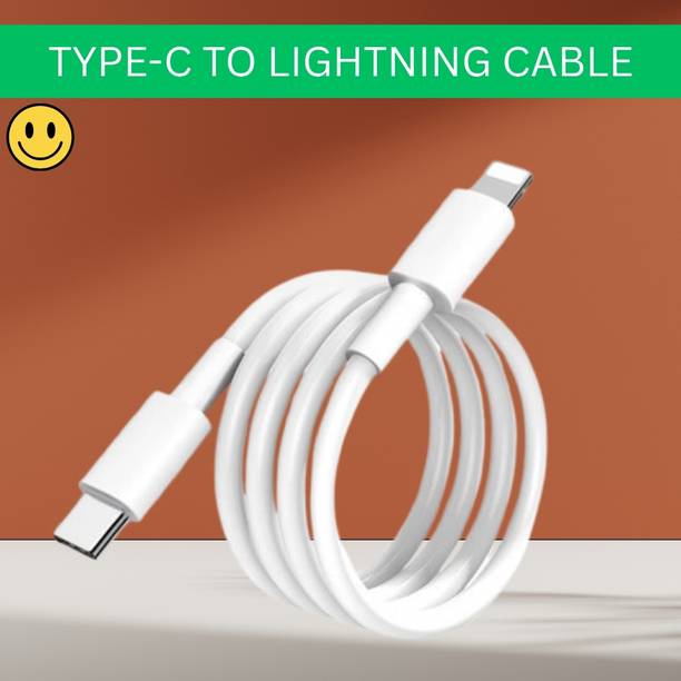 SACRO Lightning Cable 1 m USB C to Lightning Cable Mobile Charger Cable for iPhone 14/13/12/Xr/SeriesN234