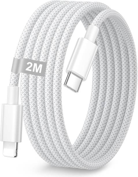 Verilux Lightning Cable 2 m Nylon Braided PD 27W iPhone Charging Cable 66ft