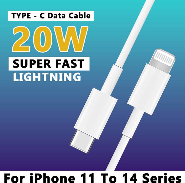 Safa Lightning Cable 3 A 1 m 20W- Super Fast Type-C To Lightning Charging Cable