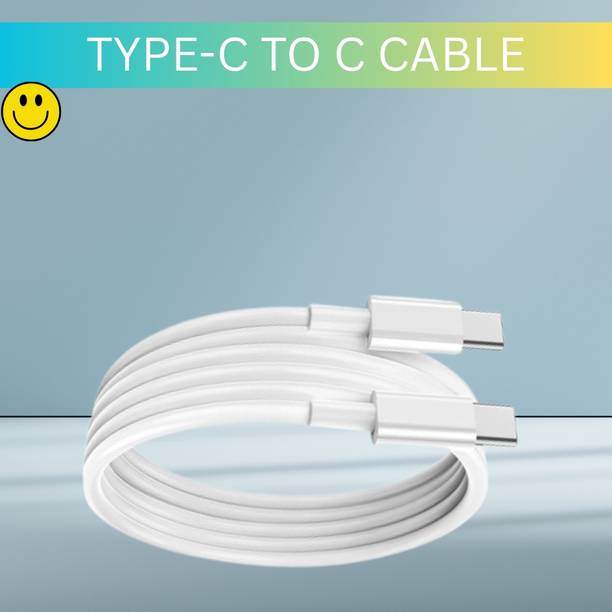 SACRO Lightning Cable 1 m Type C To Type C Charging Cable Compatible With Type C Mobile & Other DiviceR385