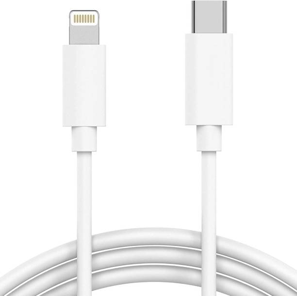 SANNO WORLD Lightning Cable 4 A 1.0102 m Type C USB to Lightening, Fast Charging & Data Sync USB Cable [Type-C to 8 Pin]