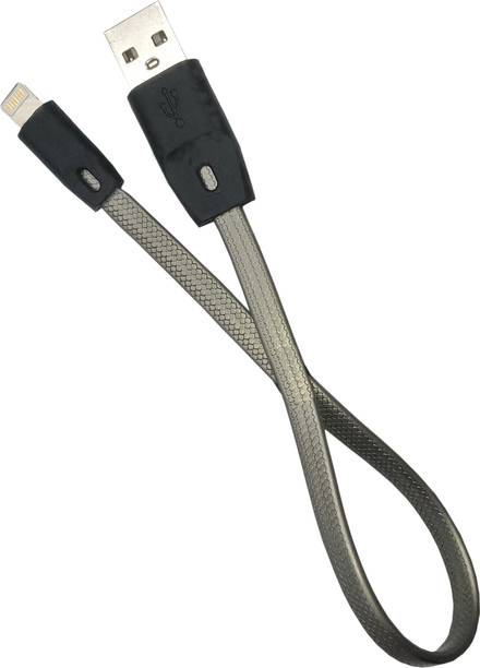 PARANDIV Lightning Cable 0.3 m Orignal Braided Fast Charging High Quality Short Length Power Bank cable