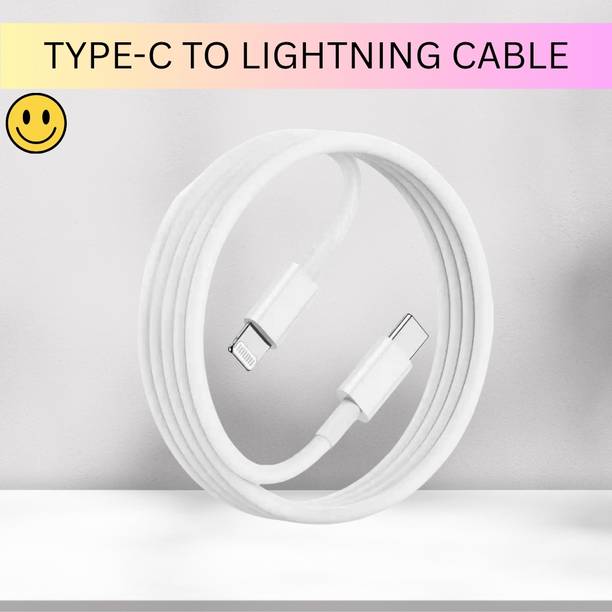 SACRO Lightning Cable 1 m USB C to Lightning Cable Mobile Charger Cable for iPhone 14/13/12/Xr/SeriesV433