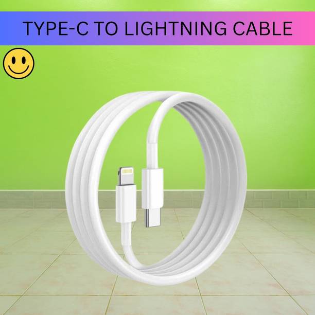 SACRO Lightning Cable 1 m USB C to Lightning Cable Mobile Charger Cable for iPhone 14/13/12/Xr/SeriesB464