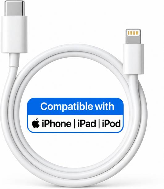 RICHPOLO Lightning Cable 1 m Original Quality 20W USB-C Type C to Lightning Fast Charging Data Cable, Replacement for Apple charger cable