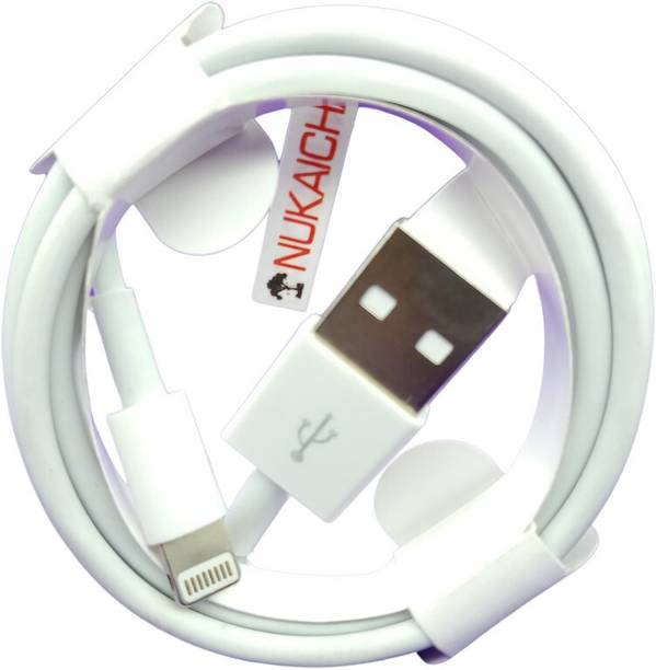 NUKAICHAU Lightning Cable 2 A 1.03 m Copper Braiding Ultra White Lightning Cable