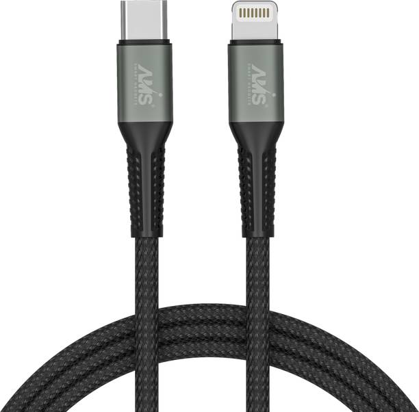 AAMS Lightning Cable 1 m Fast Charging Cable Compatible with Smart Phones, Tablets, Ear Buds,laptop,power bank, 480mbps Data Transfer Speed