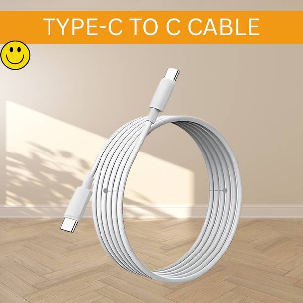 SACRO Lightning Cable 1 m Type C To Type C Charging Cable Compatible With Type C Mobile & Other DiviceT11
