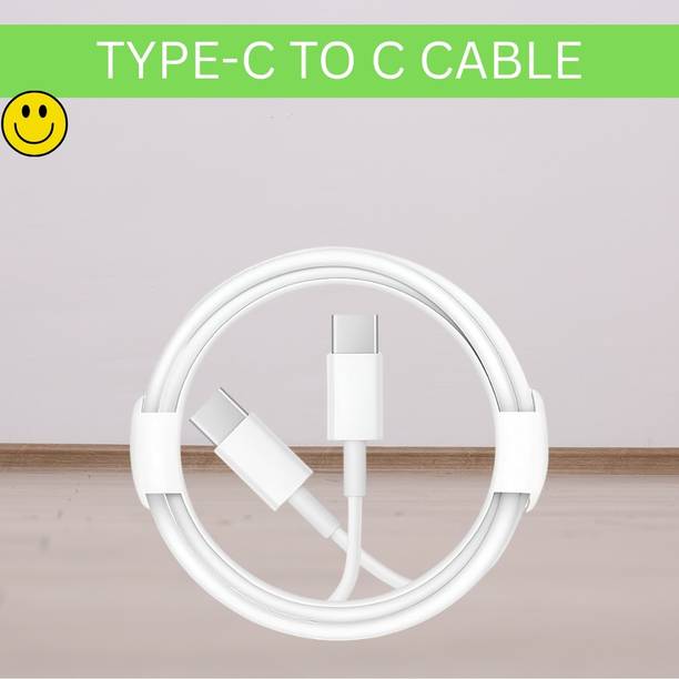 SACRO Lightning Cable 1 m Type C To Type C Charging Cable Compatible With Type C Mobile & Other DiviceY483