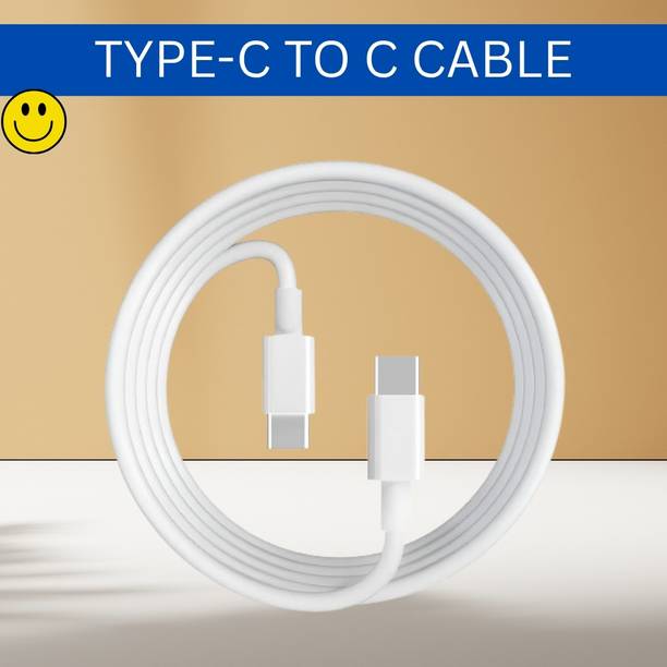 SACRO Lightning Cable 1 m Type C To Type C Charging Cable Compatible With Type C Mobile & Other DiviceR238