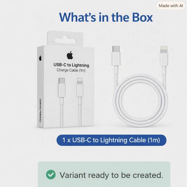 ApplpeiCare Lightning Cable 3 A 1 m PVC type-c to Lightning