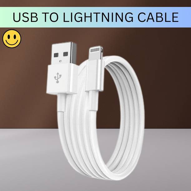 SACRO Lightning Cable 1 m USB A to Lightning Cable Fast Charger Compatible for iphone 11/12/13/14 proQ138