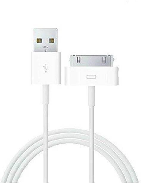 SANNO WORLD Lightning Cable 2.1 A 1 m PVC Replacement Charger Cable – 30-Pin for iPad/iPhone